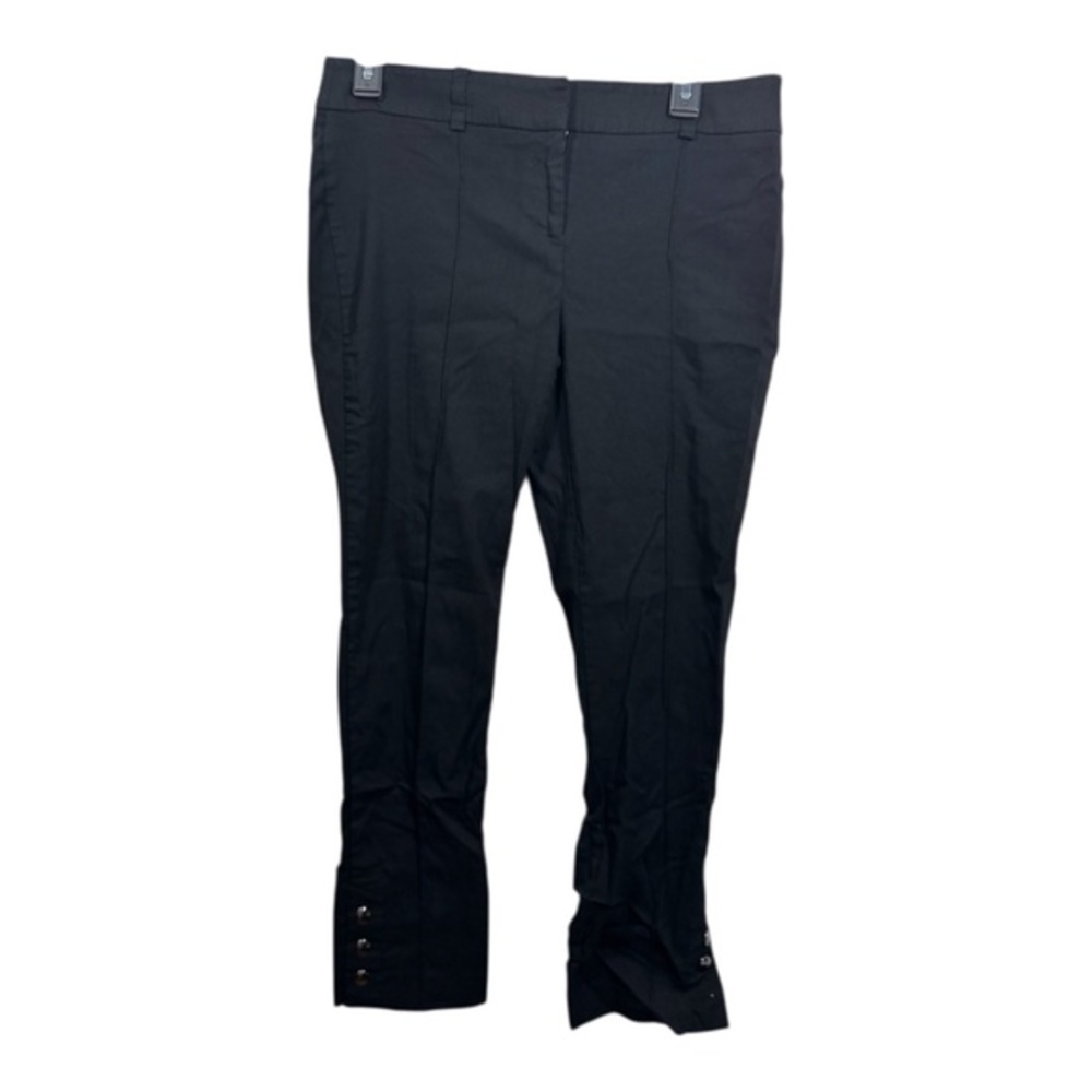 Style & Co Dress Pants Womens Size 9 Cropped Stretch Classic Tapered Monochrome